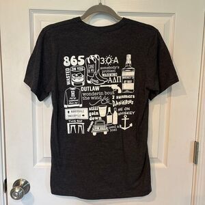 Morgan Wallen Song Tee Gray Small